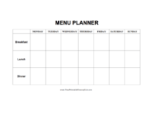 Weekly_Menu_Planner